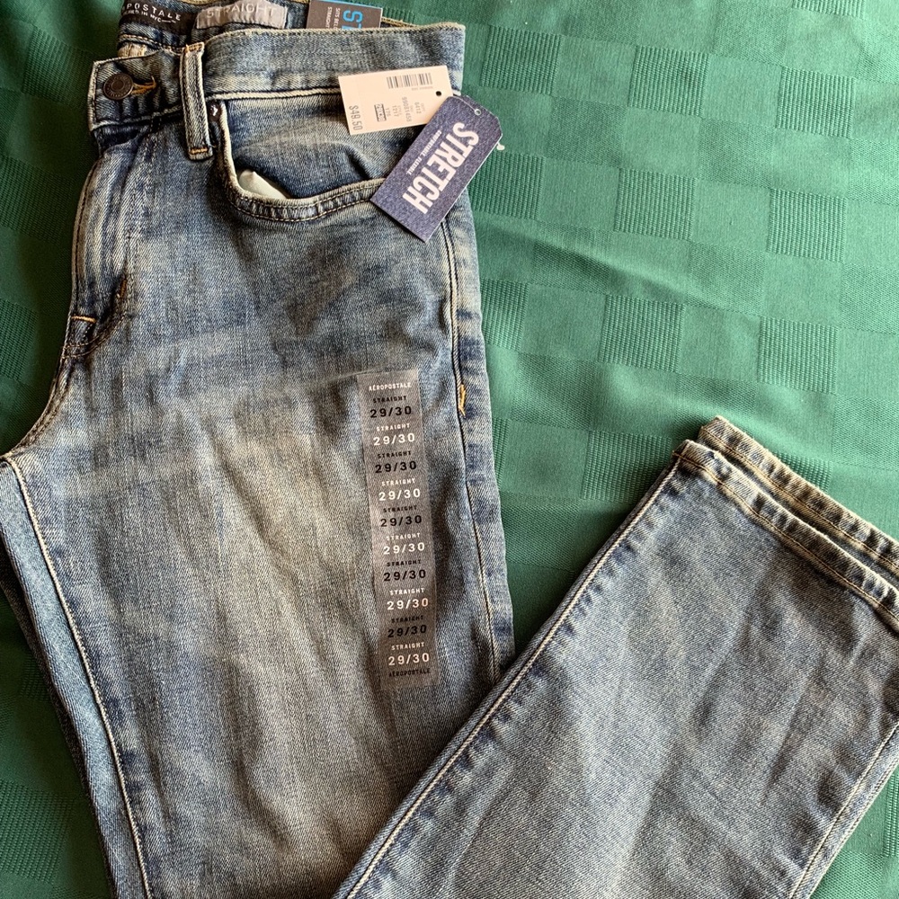 Aeropostale men’s straight leg jean 29/30 NWT